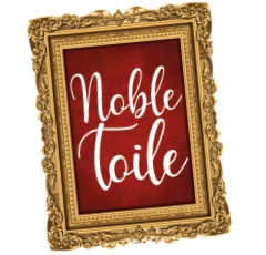 <h4 class="p1">Noble Toile</h4><h5 class="p1">Création du concept, de la ligne graphique, du site internet<br /><a href=»http://www.nobletoile.com» target=»_blank» rel=»noopener»>www.nobletoile.com</a></h5>